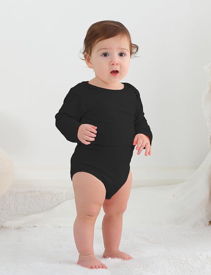 Jimonda Bamboo Baby Bodysuit Long Sleeve Infant Romper Soft Boy Girl Unisex Newborn Clothes One Piece Outfits Summer Fall