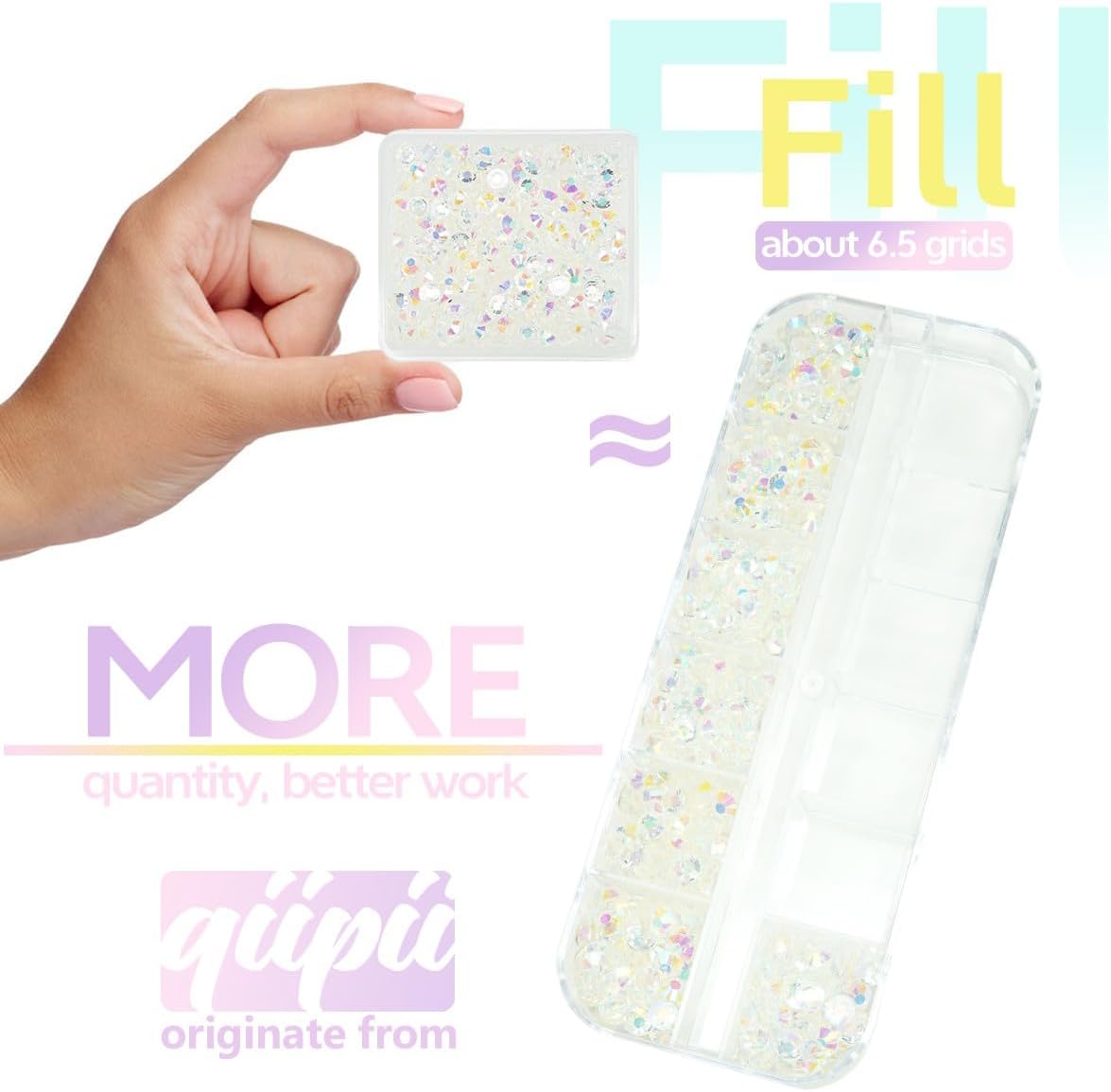 Transparent AB Resin Rhinestones w B7000 Jewelry Glue for Bedazzling Crafting 3mm 4mm 5mm 6mm Clear White AB Flatback Jelly Stones Bulk SS10-SS30 Diamonds Gems Charms for Nails Tumblers Crafts