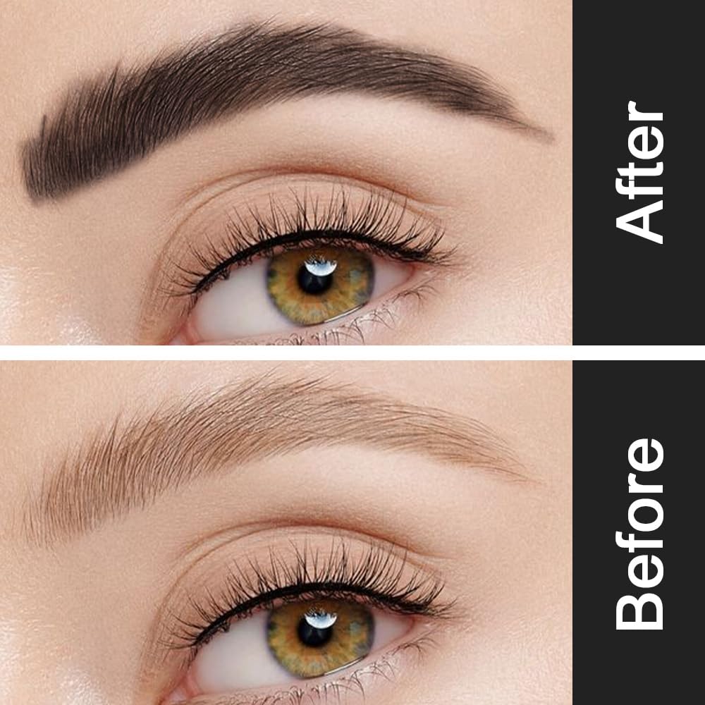 Kaely Eyebrow Gel Waterproof,Longwear Tinted Eye Brow Mascara,Eyebrow Color Makeup kit,maquillaje gel para cejas a prueba de agua,Long Lasting Eyebrows Vegan cosmetics,05 Brunette