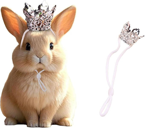 1PCS Crown Tiara Headband for Cat Dogs Puppy Birds Ducks Chicken Rabbit Hamster by Unknown