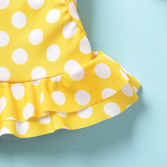 Aalizzwell Toddler Baby Girl Bathing Suit Two Piece Swimsuit Bikini Beach Wear