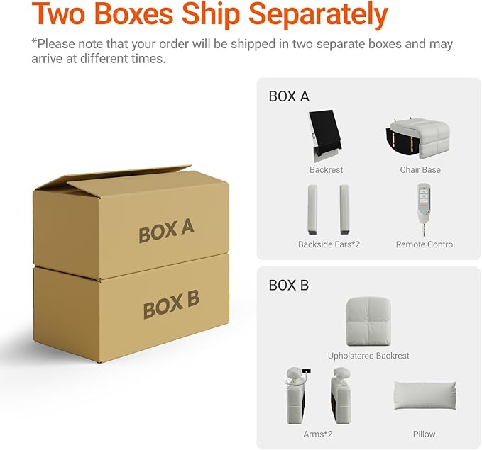 MAMAZING Oversized Rocking Chair Nursery with Adjustable Armrests, Electric Glider Recliner Nursing Chair for Breastfeeding, Power Swivel Recliner Chairs, Oeko-TEX & FSC Certified (Off White)