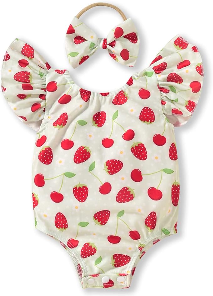 Toddler Girl Baby Ruffles Mermaid Fish Scale Swimsuit One Piece Swimwear Bathing Sunsuit