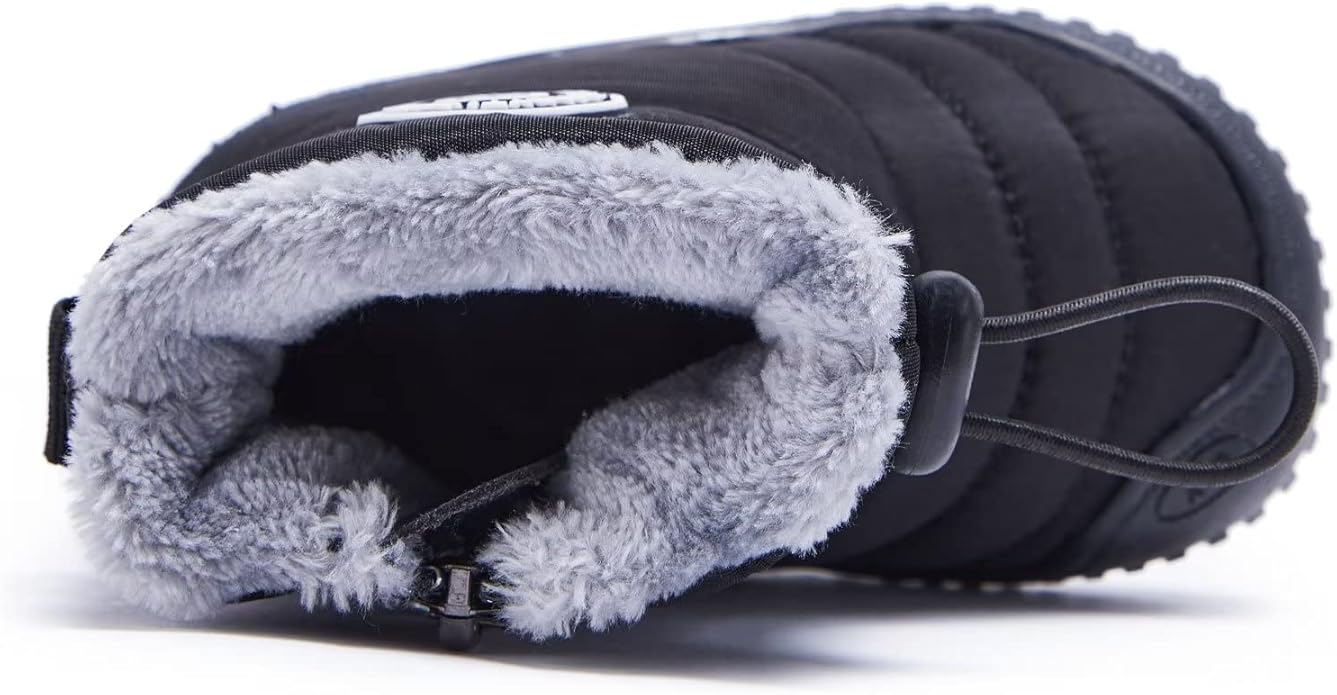 BMCiTYBM Toddler Baby Snow Boots Winter Shoes Boys Girls Cold Weather Baby Faux Fur Shoes
