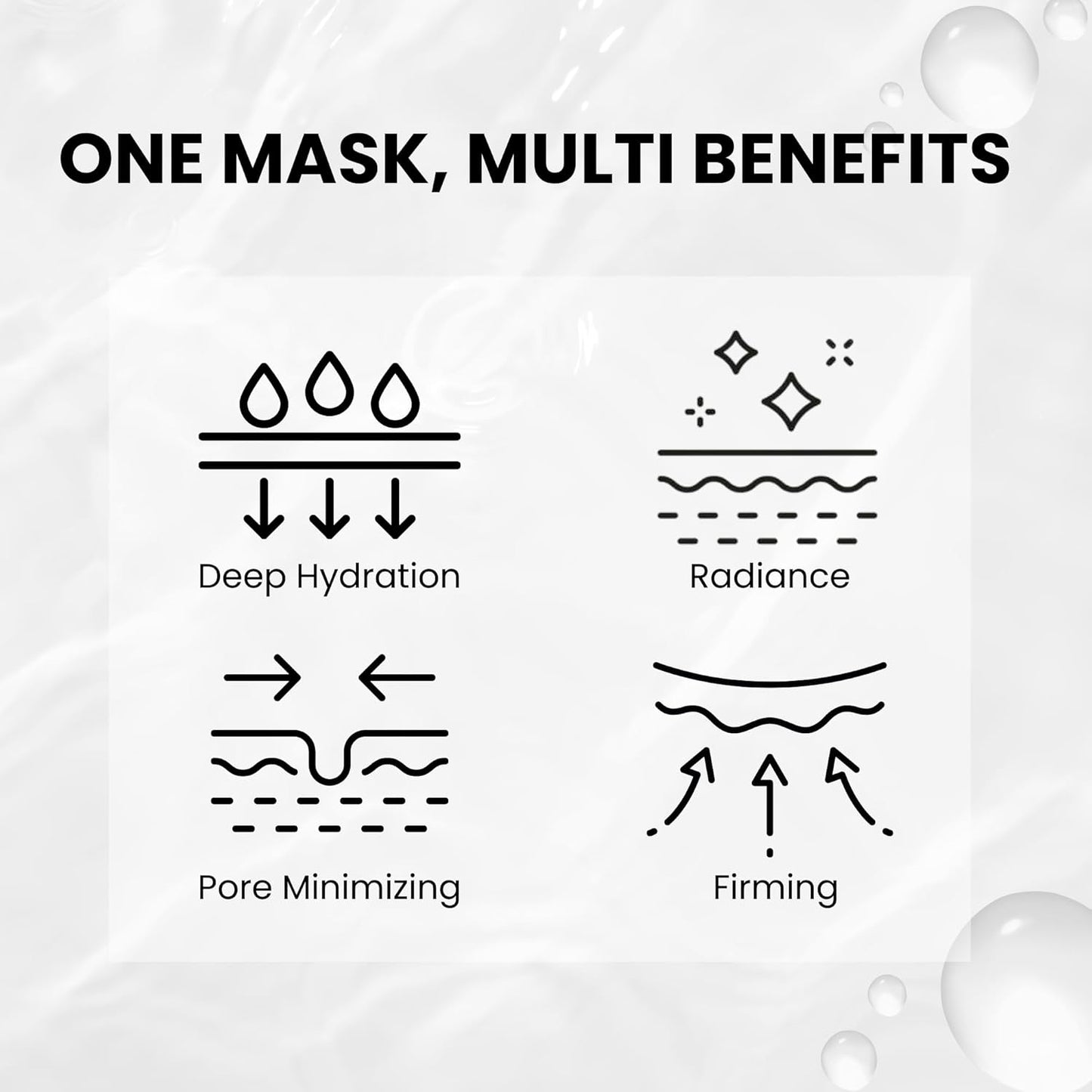 Vegan Mucin Lifting Hydrogel Collagen Face Mask 15ea Ultimate Hydration, Improves Skin Texture, Soothing, Elasticity, Glowing Skin, Reduces Fine Lines & Wrinkles, Made in Korea OHMYPURE (15, Vegan)