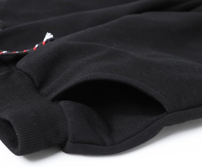 HILEELANG Toddler Boys Cotton Jogger Sweatpants 3 Pack, Soft Adjust Elastic Waist Pants with Pockets, Sizes 12M-7T