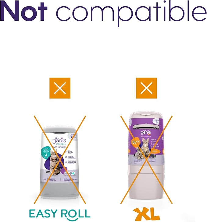 Litter Genie Refill Bags | Jumbo 6-Pack | Up to 4 Months of Supply in 1 - Image 4