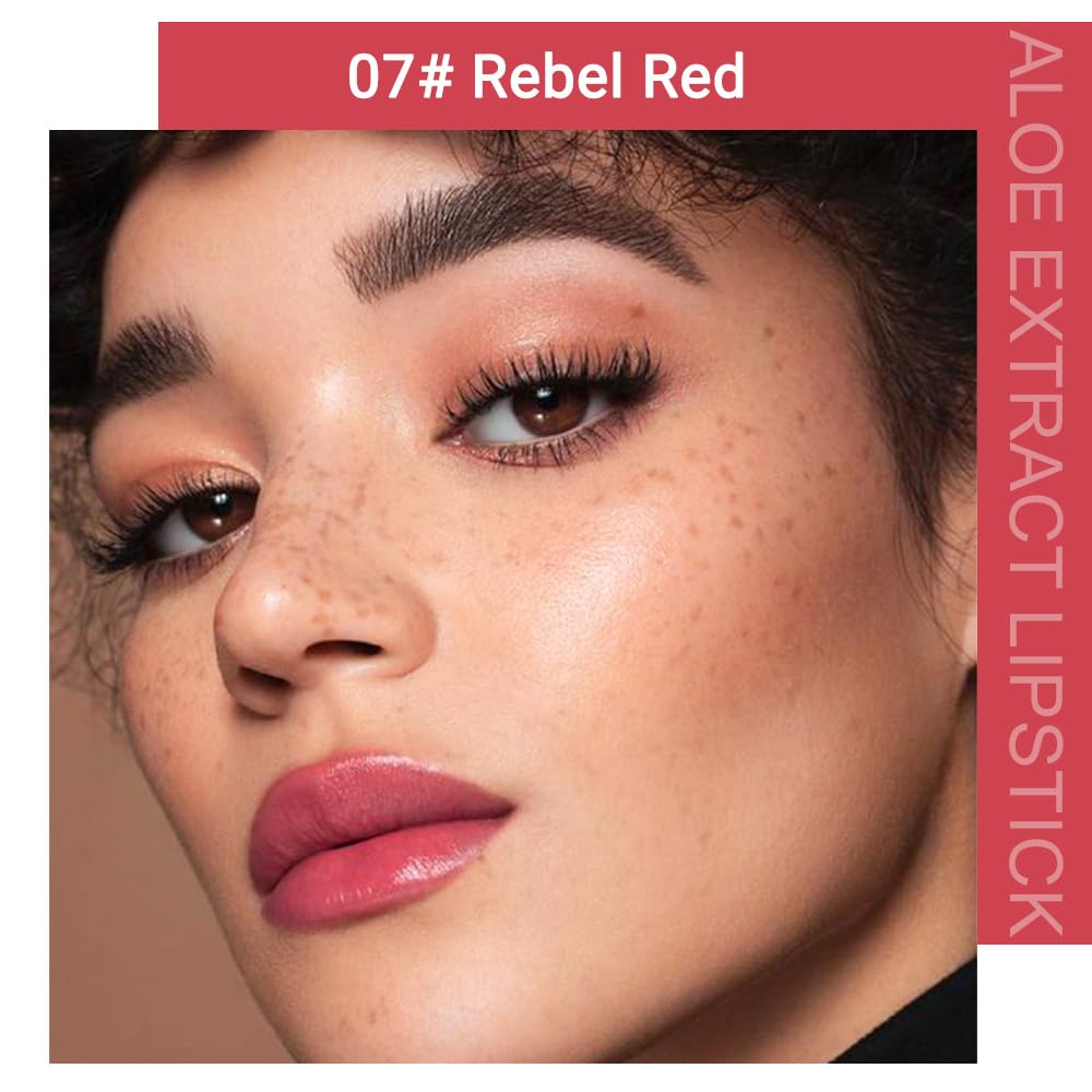 Jelly Color Changing Lipstick Queen,Mood Moisturizer Long Lasting Lip Care Lip Balm Magic Waterproof Lip Gloss Glossly Makeup Lipstick Set for Women (2pc 07#)