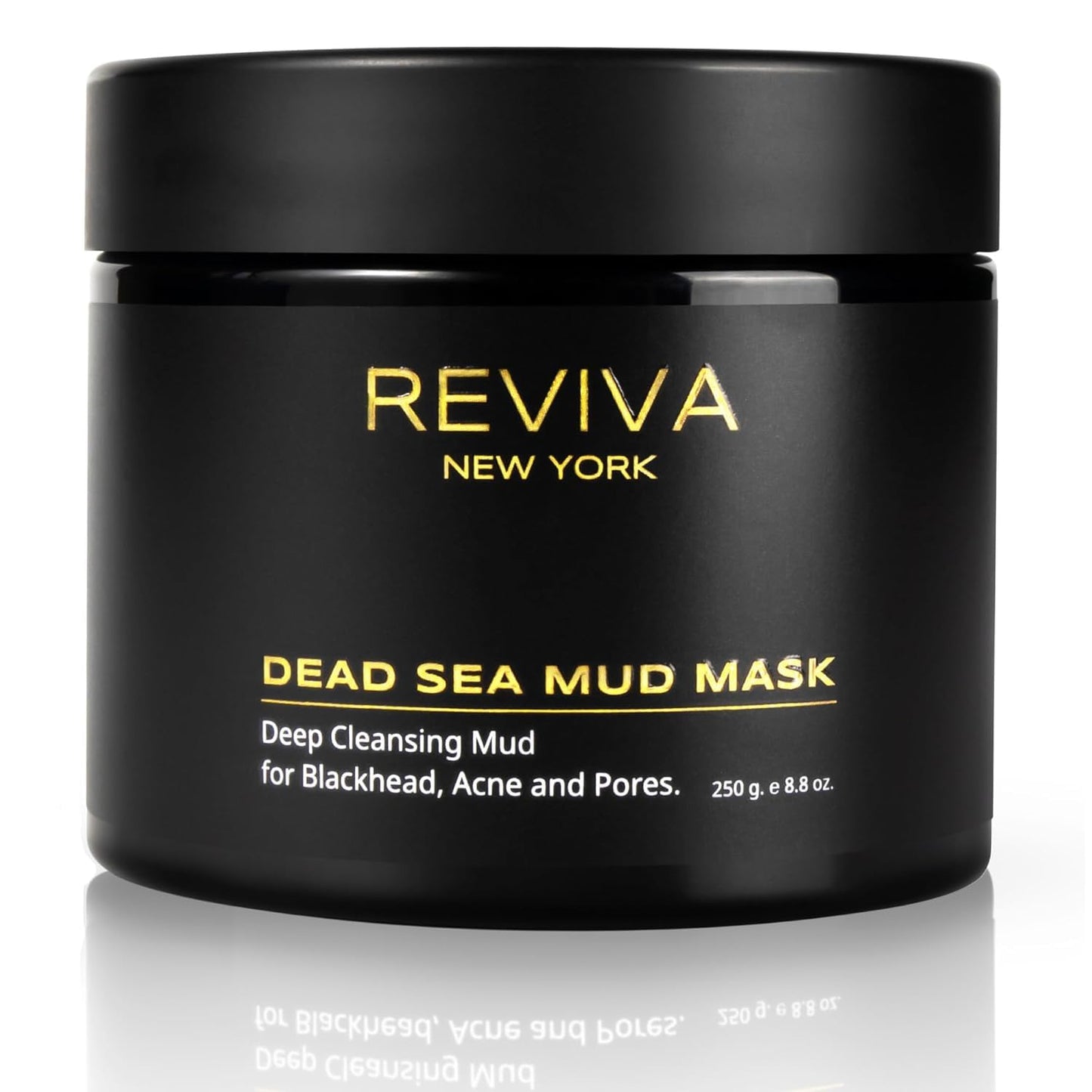 Dead Sea Mud Mask for Face and Body - Clay Mask for Blackhead Remover, Acne Treatment and Pore Minimizer - Organic Clay Mask for Men & Women - Deep Cleansing Recovery Mud Mask for Skincare