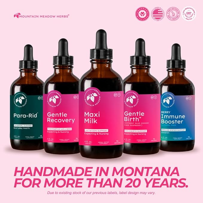 Mountain Meadow Herbs Maxi-Milk- Natural Liquid Lactation Support to Increase Breast Milk Production Quickly & Effectively for Breastfeeding Moms - 2 oz