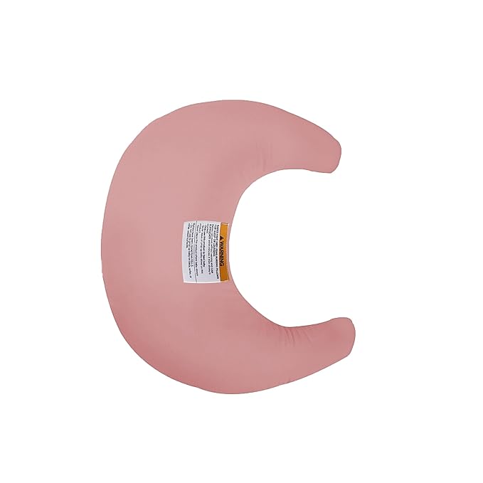 snuggle me Organic Nursing Pillow (New 2025 Design) | Bottle & Breastfeeding Pillow with Organic Cotton Cover & Fiberfill, Machine Washable Feeding Pillow, Newborn Essentials Must Haves (Gumdrop) - v2
