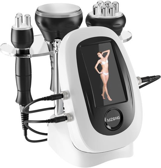 MZONG Non - Wireless RF Skin Rejuvenator - LED Light Combo for Face & Body Wrinkle Reduction