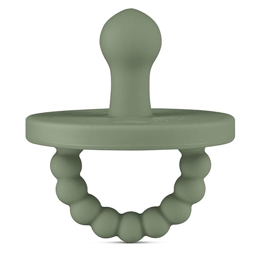 Ryan & Rose Cutie PAT Pacifier Teether (Bulb, Ivy)