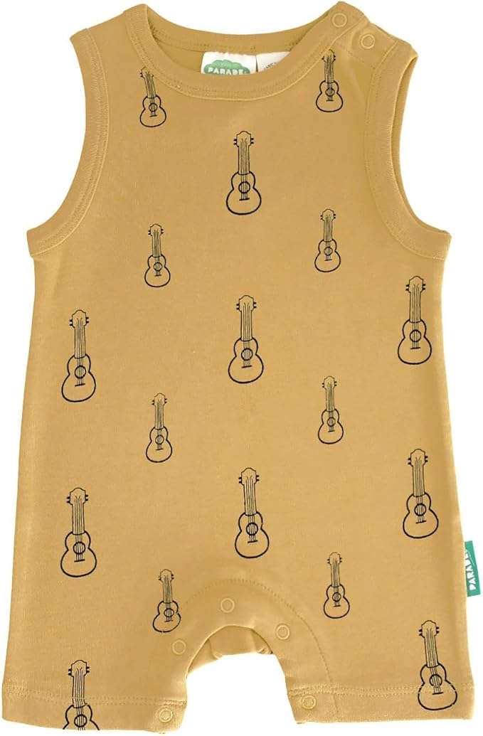 PARADE Organic Tank Rompers - Signature Prints