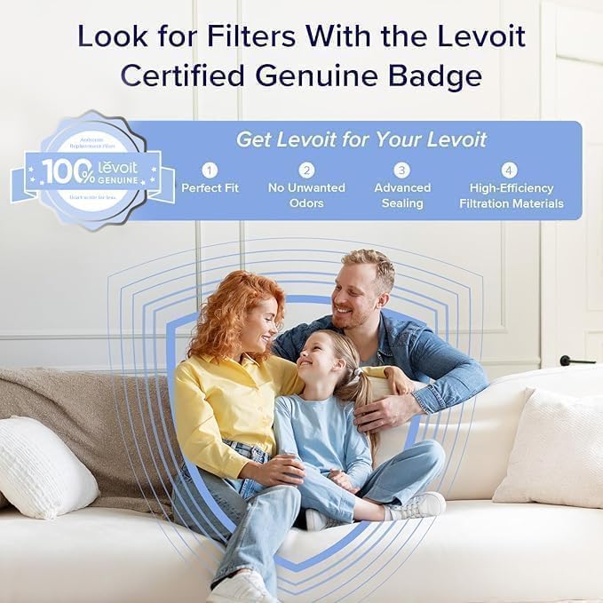 LEVOIT Genuine Vital 200S-P Air Purifier Pet Allergy Replacement Filter - Image 7