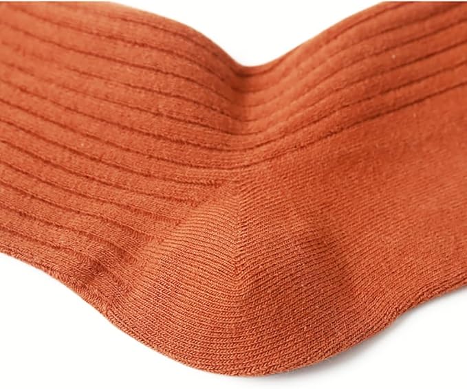 Toddler Socks Unisex Baby Baby Crew Cotton Cuff Socks for Infant Girls Stocking Stuffer for Kids 0-36 Months