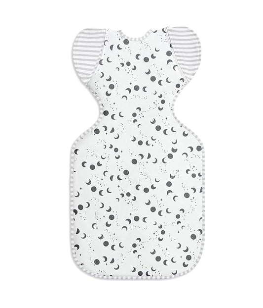 Love to Dream Swaddle Up Transition Swaddle, Silky-Lux, Luxuriously Super Soft and Luxurious 100% Viscose, Patented Zip-Off Wings, Gently Help Baby Transition, Lite 0.2 TOG, 19-24 lbs, Monscape White