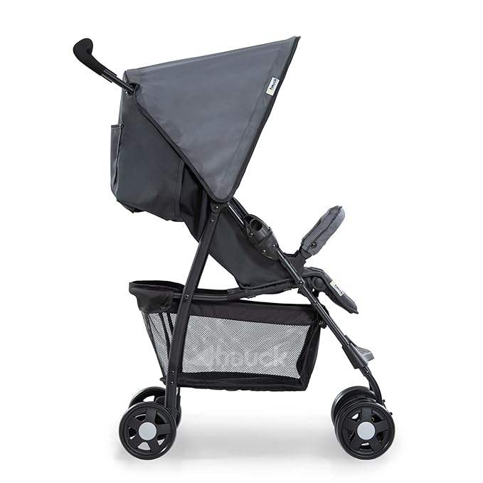 hauck Lightweight and Compact Travel Baby/Toddler Foldable Stroller, Sport, Charcoal/Stone