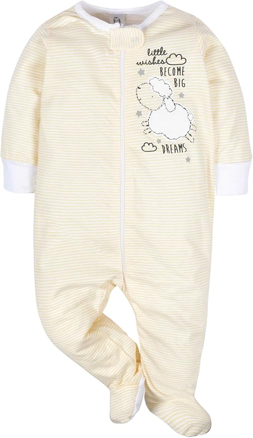 Gerber Baby Boys 4 Pack Sleep 'N Play Footie