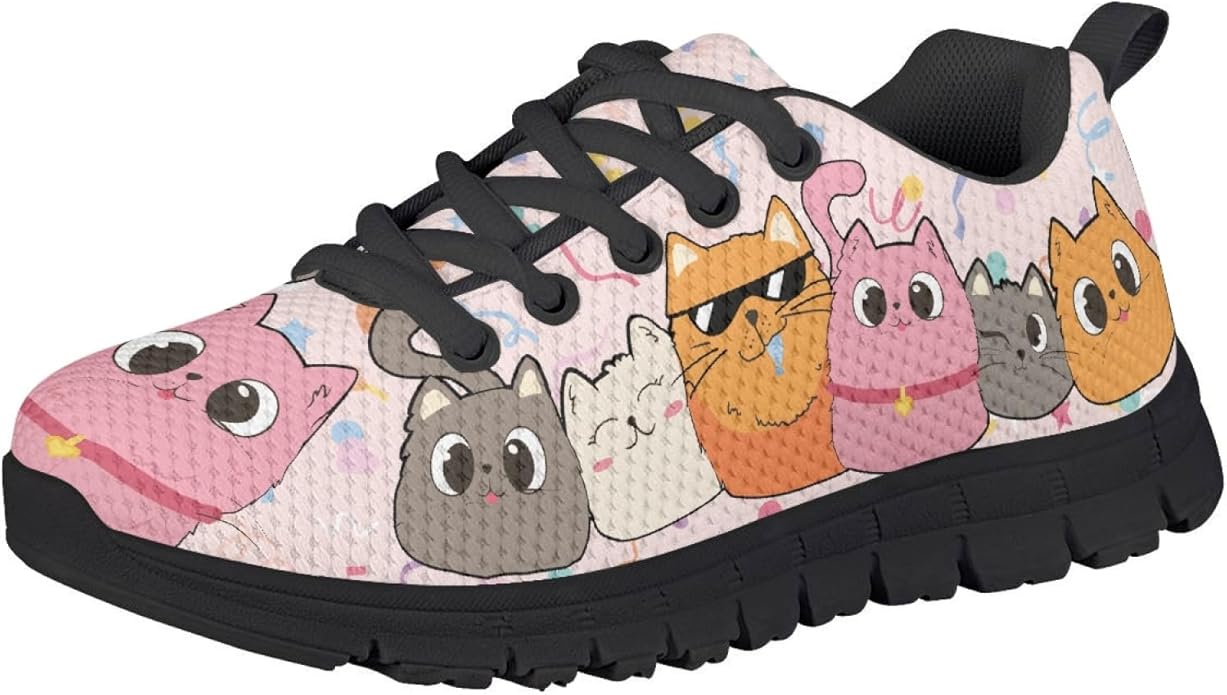 MARSVOVO First Shoes for Walking Boy Girl Athletic Lightweight Flexible Lace-up Breathable Running Shoes Casual Classic Comfortable Non Slip Play Sport Learning to Walk Toddler Girl Sneakers