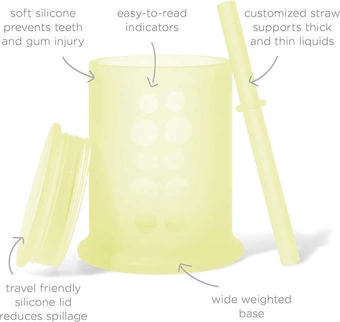 Olababy Essential Training Bundle for Independent Feeding(Lemon)
