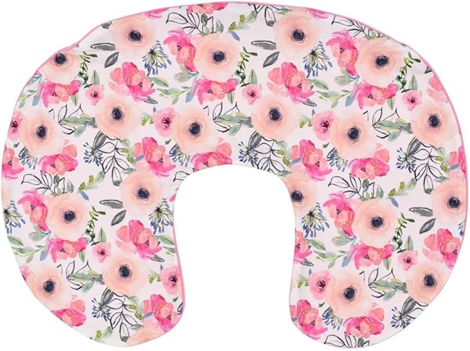 Boyoung Stretchy Nursing Pillow Covers Ultra Soft Slipcovers for Breastfeeding for Baby Girls Boys, Feeding Pillow Cover Fits Standard Infant Support Pillows Positioners Nursing Pillow Case