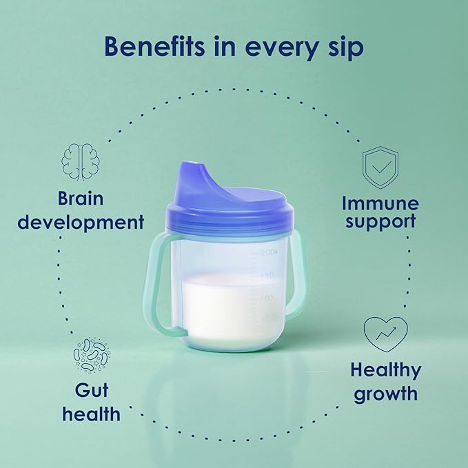 Kabrita Goat Milk-Based Toddler Nutrition Drink, 12–24 Months, Gentle & Easy to Digest, Clean Label Project Certified, Supports Gut Health, Immunity & Brain Development 28oz (Pack of 6)