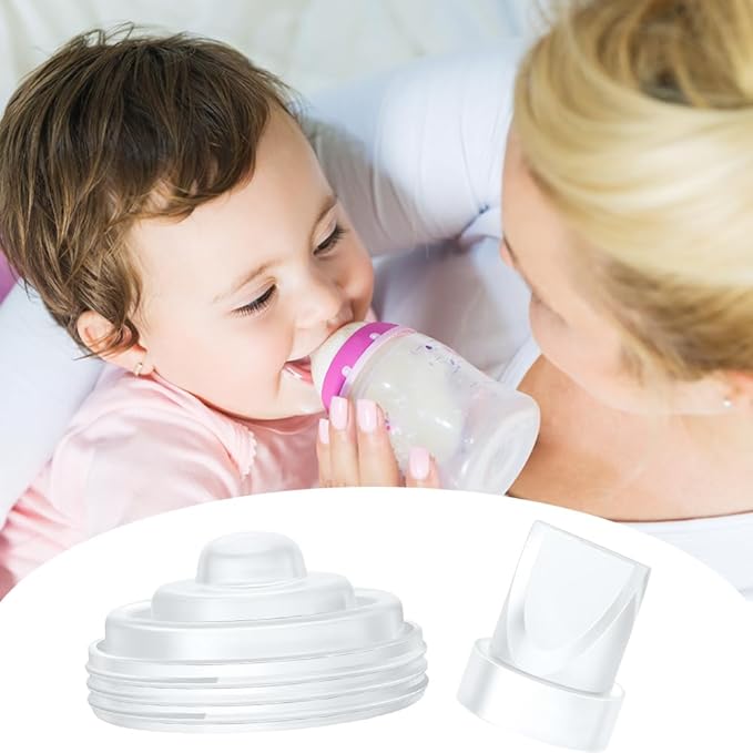 6Pcs Duckbill Valves and 2Pcs Diaphragm Compatible with Momcozy M5 Breast Pump, Breast Pump Replacement Accessories for Momcozy M5, Replacement Accessories