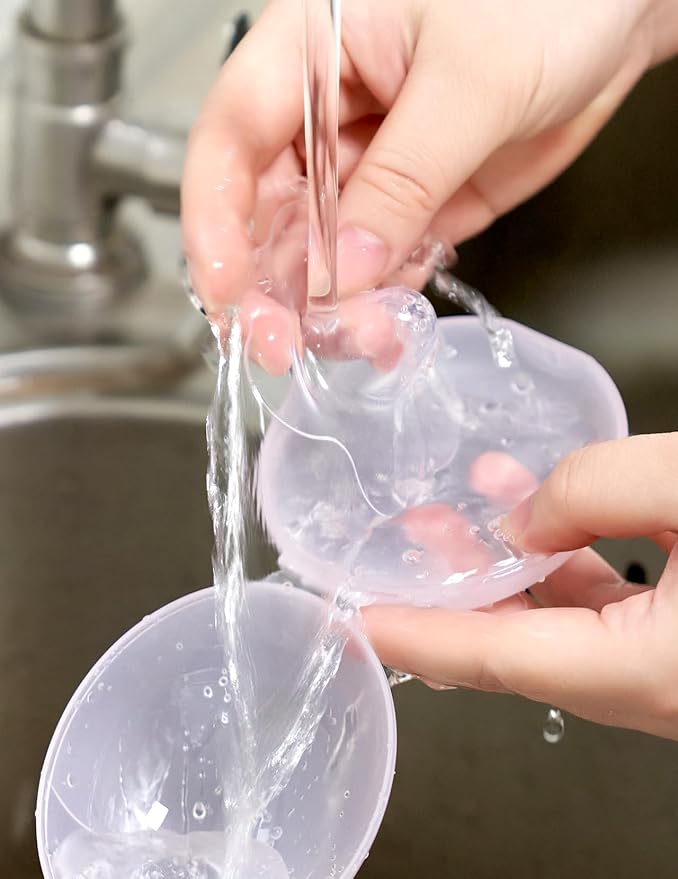 Momcozy Nipple Shield, Floral Contact Nipple Shield for Breastfeeding Moms with Flat or Inverted Nipples
