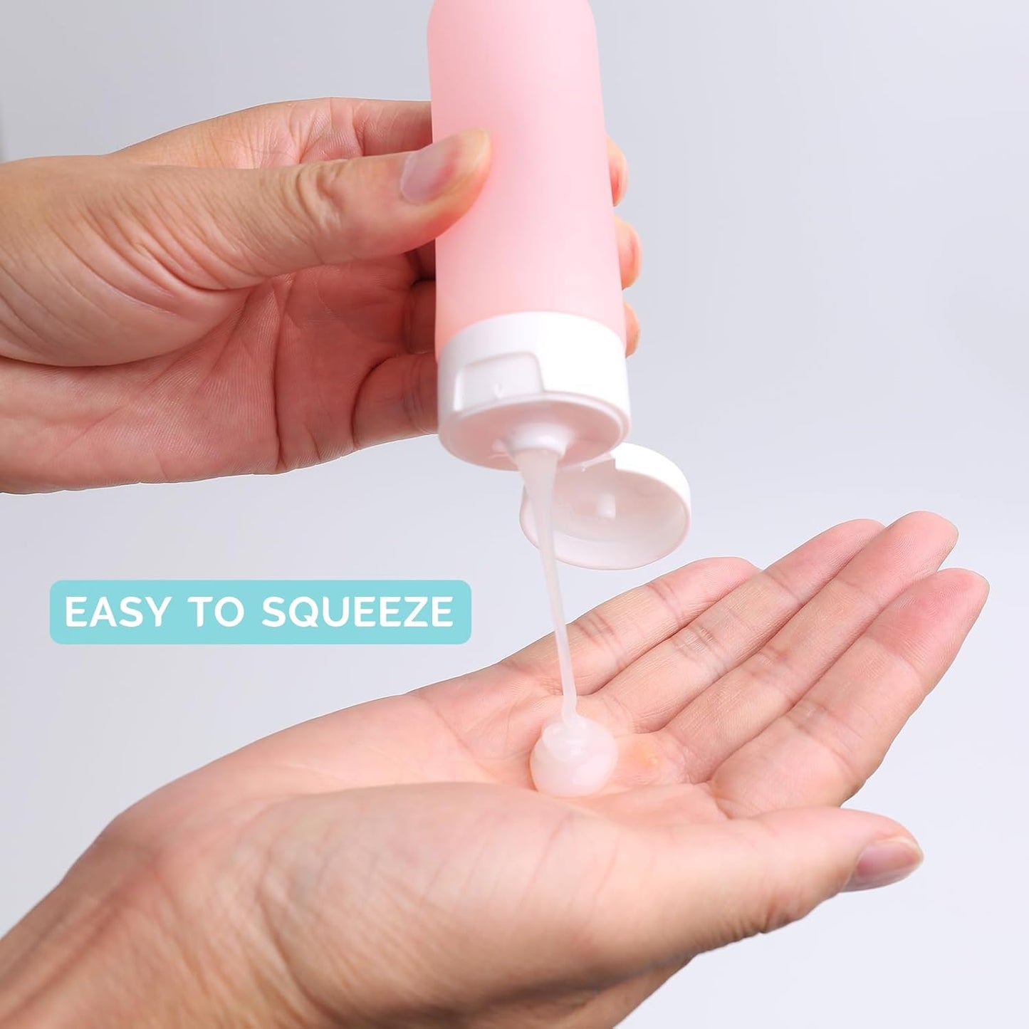 20 Pack Travel Bottles Set for Toiletries TSA Approved, Leak Proof Travel Size Containers Kit Portable Refillable Travel Accessories for Shampoo Conditioner Lotion Liquids