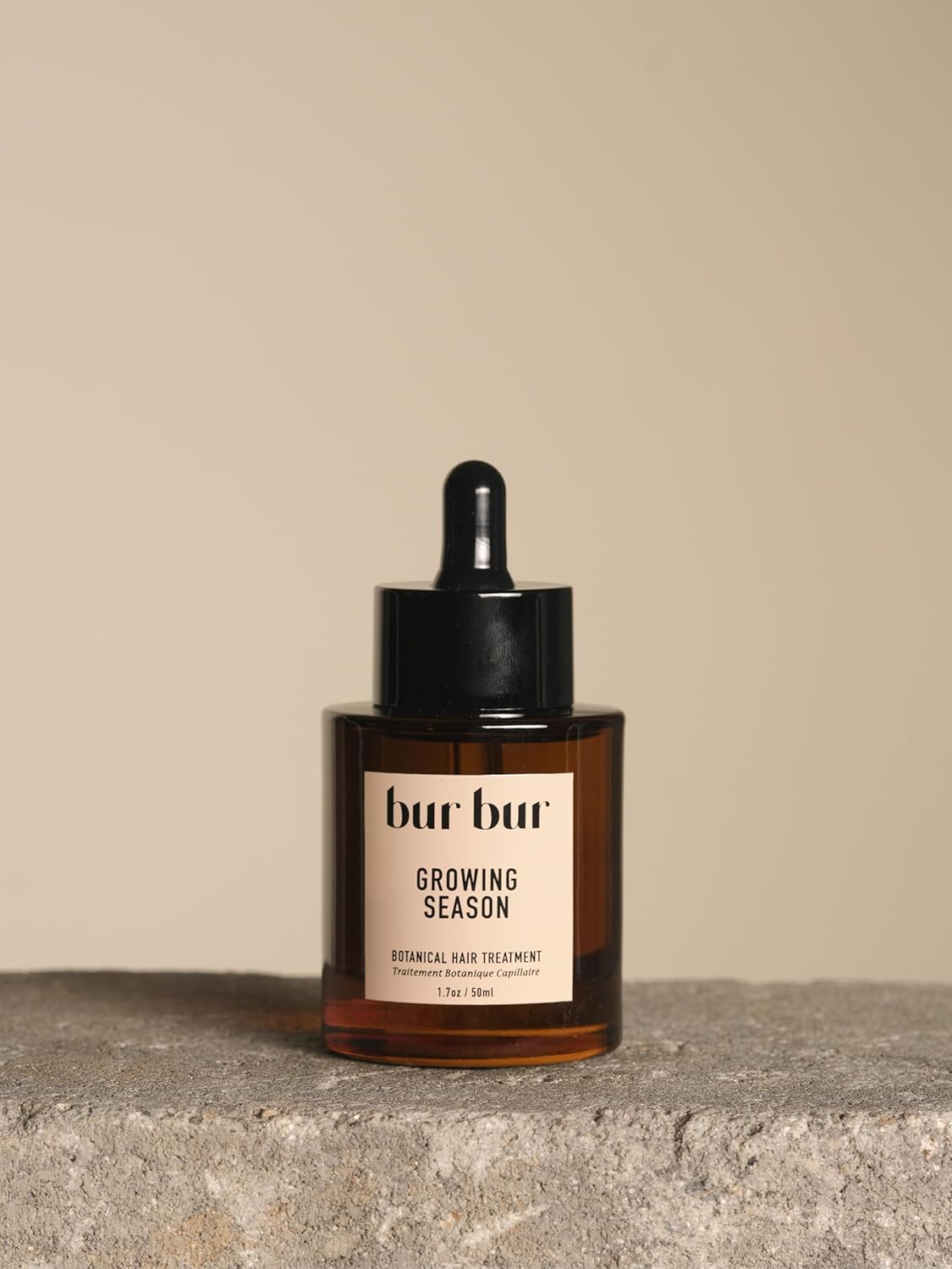 BUR BUR Growing Season Hair Growth And Repair Oil | With Burdock, Nettle Oil and Vitamin C for Visibly Fuller, Stronger and Shinier Hair.