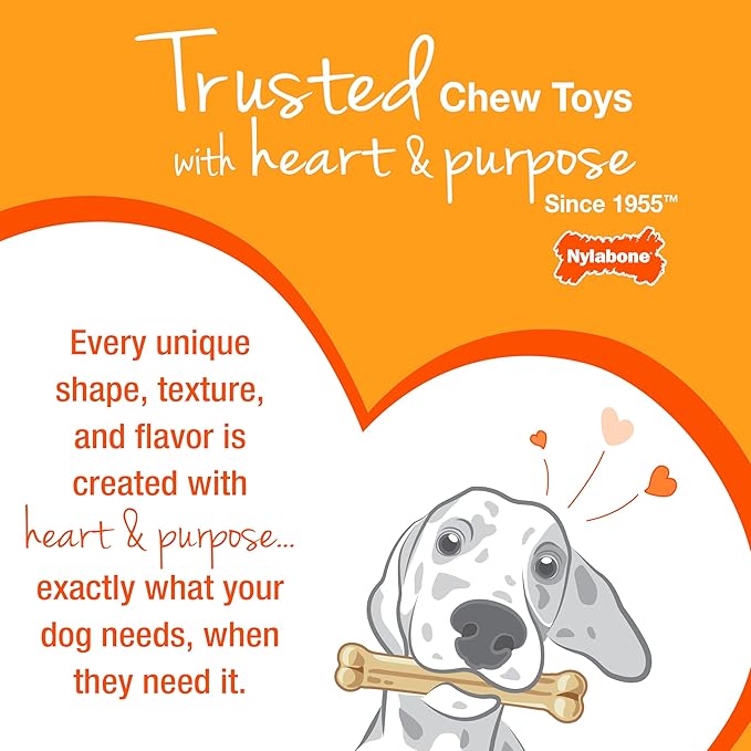 Nylabone Ergonomic Hold Wishbone Power Chew Toy - Image 10