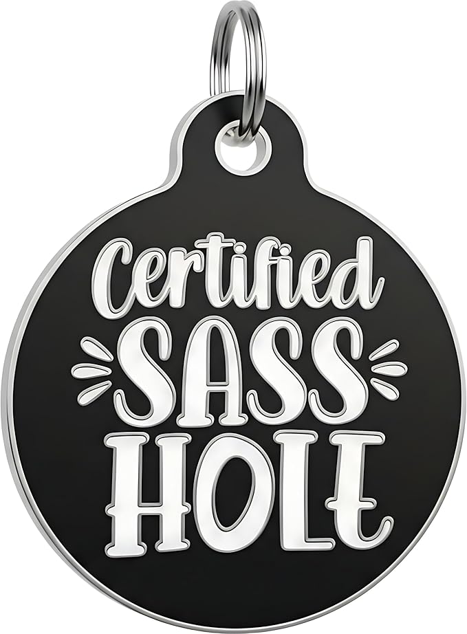 Bad Tags Personalized Dog and Cat ID Tags in 25+ Designs and 2 Sizes by BadTags