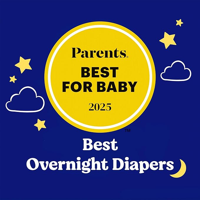 Huggies Overnites Size 5 Overnight Diapers (27+ lbs), 50 Ct, Packaging May Vary
