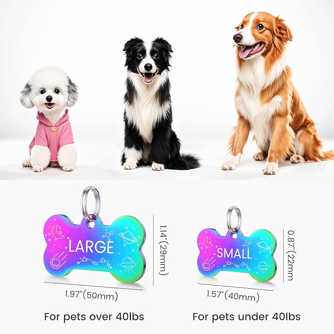 YEHANTI Dog Tags Personalized for Pets - Image 3