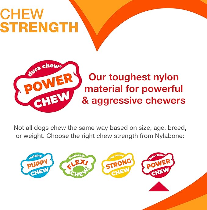 Nylabone Pretzel Power Chew Toy - Image 7