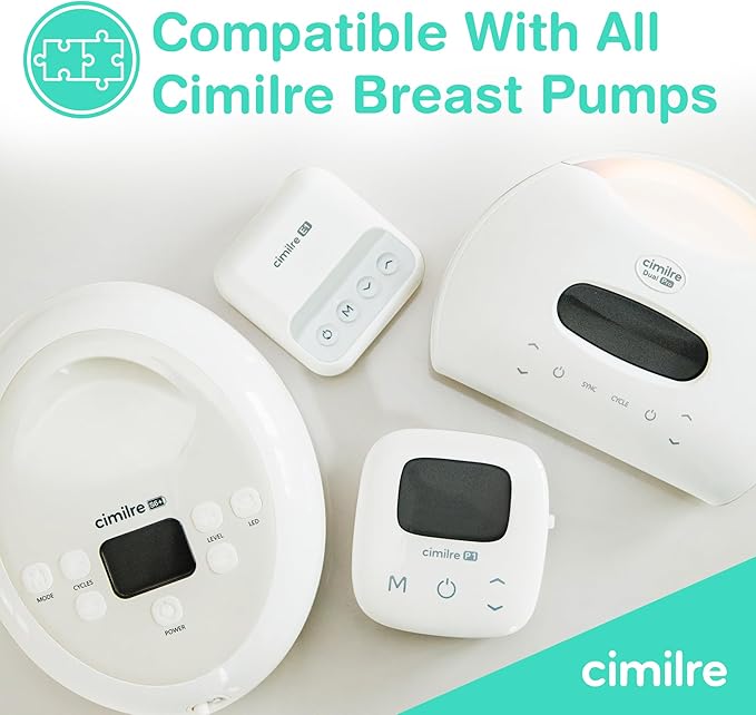 Cimilre 21MM Breast Shields, Spare & Replacement Breast Shields for The Cimilre Breast Pump, Comfortable Breast Pump Parts for Nursing Moms, 21MM Shields (Set of 2)