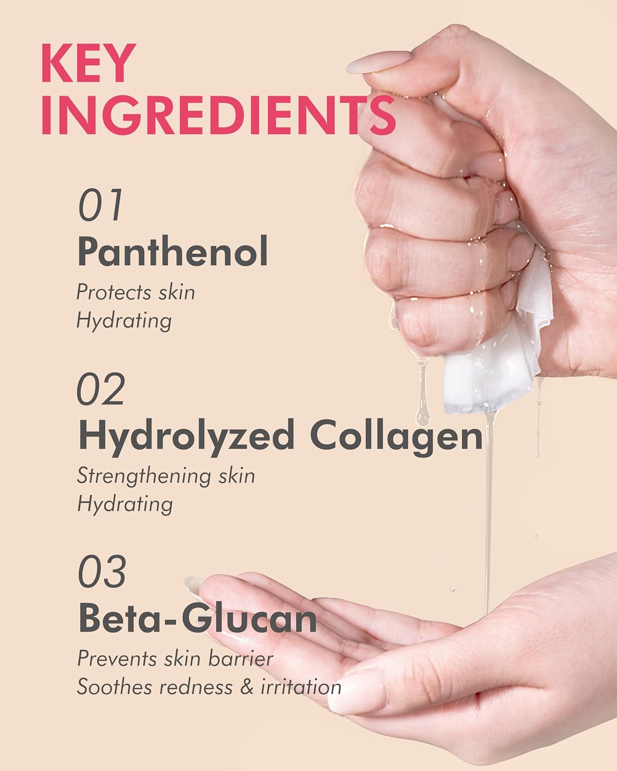 DERMAL Pomegranate Collagen Korean Facial Mask Sheet Pack of 10- Revitalizing, Vibrant Skin, Elasticity - Hypoallergenic Skin Friendly Sheet