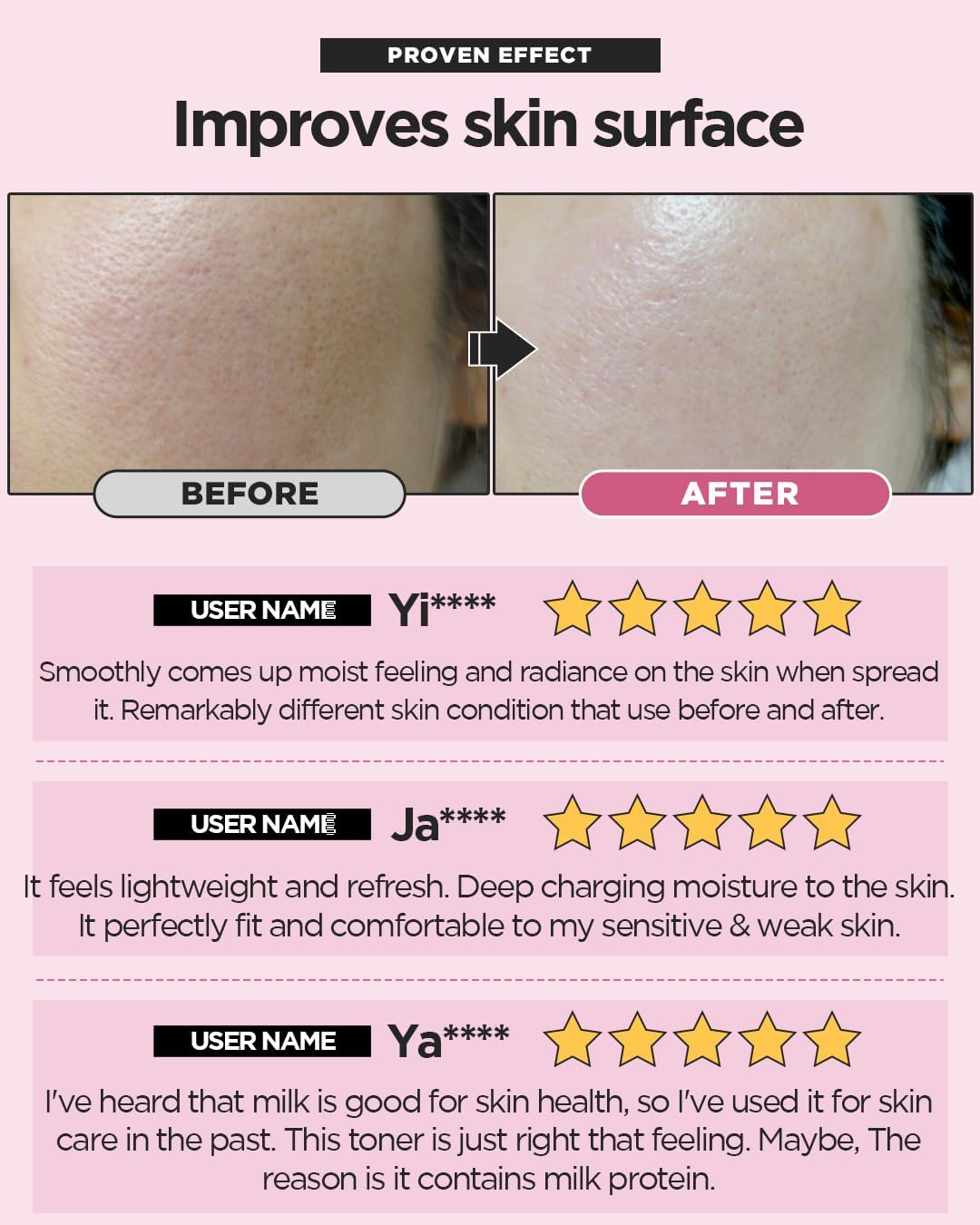 SKINRxLAB MadeCera Cream Double Essence Korean Toner 150ml (5.07fl.oz.) - Hydrating and Soothing with Milk Protein, Ceramide, Beta-Glucan - Moisturizing Strawberry Milky Toner for Irritated Skin