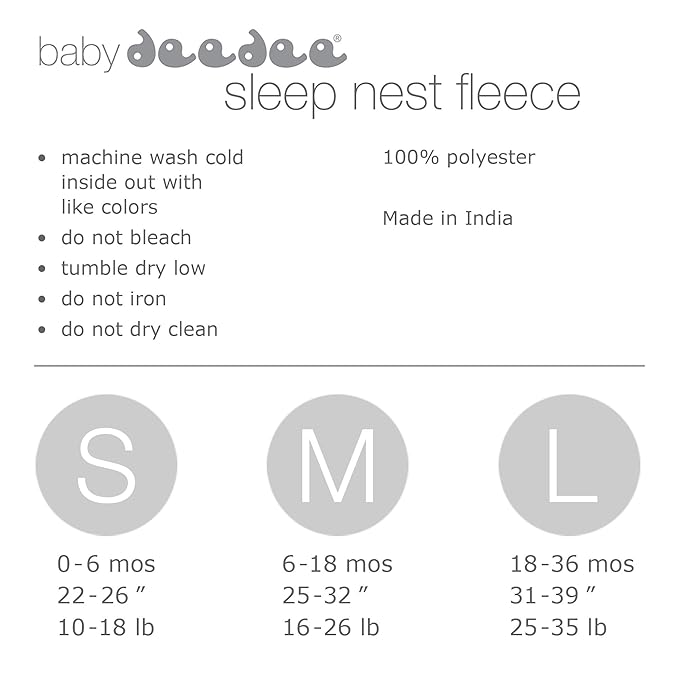 Baby Sleeping Bag Sack - Easy Care Premium Polar Fleece, Wearable Blanket - Boys & Girls. Fits Infants, With Convenient Shoulder Straps for Safe & Comfortable Sleep, Navy, Large (18-36 Months)