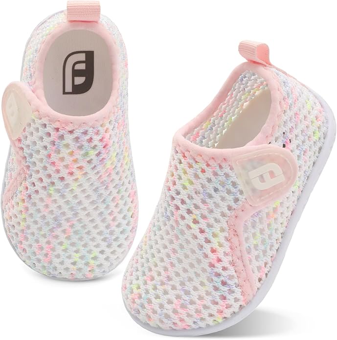 JOINFREE Baby Toddler Water Shoes Boys Girls Sandals Barefoot Kids Breathable Sneakers Shoes for Walking Running