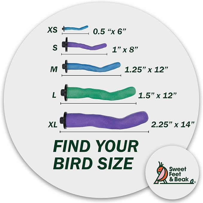 Sweet Feet and Beak Brid Cage Safety Pumice Perch - Image 3