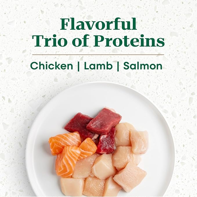 Nutro Ultra High Protein Dry Puppy Food, Trio of Proteins from Chicken, Lamb and Salmon, 12 lb Bag