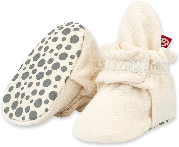 Zutano Organic Baby Booties Newborn Infant, Lost Baby Socks Solution, Unisex, Girl, Boy, 0-3, 3-6, 6-12, 12-18, 18-24 Months