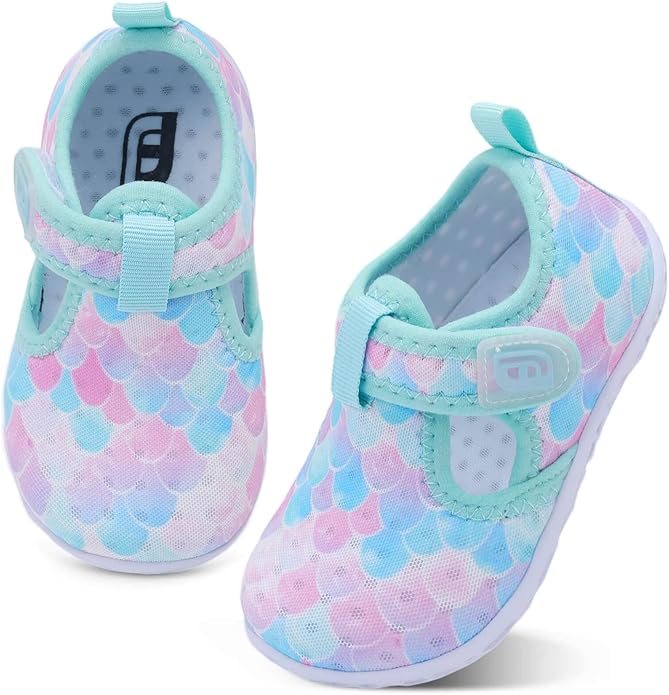 JOINFREE Baby Toddler Water Shoes Boys Girls Sandals Barefoot Kids Breathable Sneakers Shoes for Walking Running