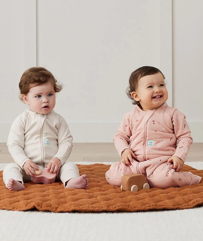 ergoPouch 2.5 TOG Sleeping Bag – Breathable, Cozy Sleepwear for Boys and Girls (6-12 Months, Daisies)