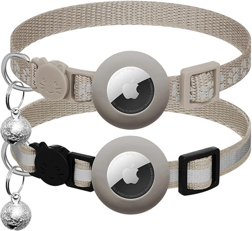 2 Pack Airtag Cat Collar Breakaway by LAFAYIspecializesinpetcollars