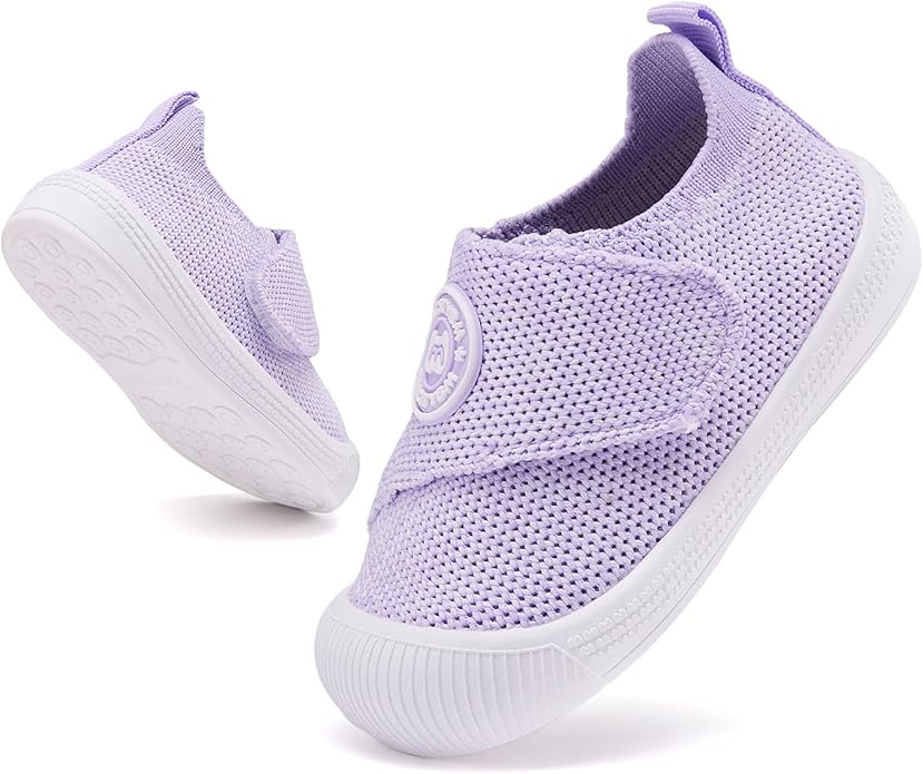 BMCiTYBM Baby Shoes Infant Boy Girl First Walker Shoes Toddler Walking Shoes Lightweight Non-Slip Sneakers for 6 9 12 18 24 Months