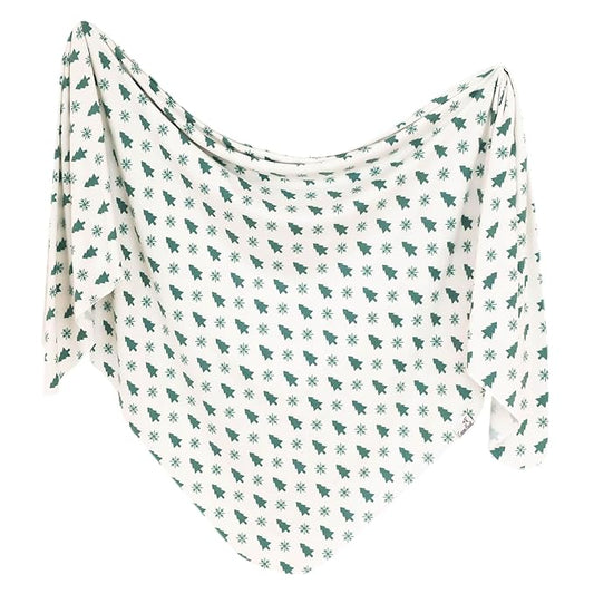 Copper Pearl Baby Swaddle Blanket - Premium Knit Baby Blanket, Large Soft Stretchy Receiving Blankets for Baby Boy and Girl, Swaddles for Newborn, Infant, and Toddler (Alps)