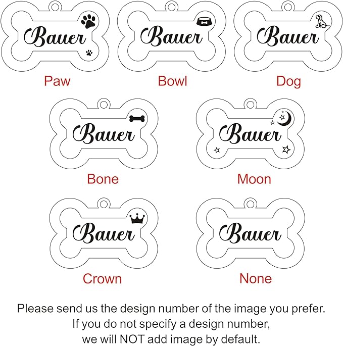 Dog Tags Personalized for Pets Dog Name Tags Personalized Dog Tag Engraved - Image 2